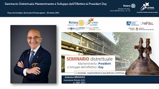 SEMINARIO distrettuale Mantenimento e Sviluppo dell’effettivo President Day [upl. by Ylenats]