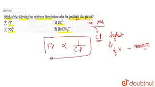 the method usually employed for the destruction of a colloidal soloution charged sol [upl. by Wanyen885]