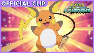 Gohs Raichu  Pokémon Journeys The Series  Official Clip [upl. by Funda]