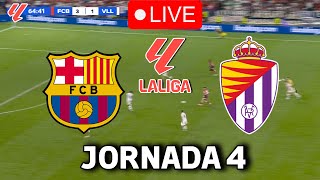 🔴EN VIVO  🔥FC BARCELONA VALLADOLID EN VIVO 🏆 LA LIGA EA SPORTS 2425 JORNADA 4🏆BARÇA HOY VERTICAL [upl. by Agon]