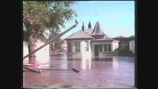 In 1976 the Teton Dam failed KTVB captured the aftermath from the air [upl. by Anai]