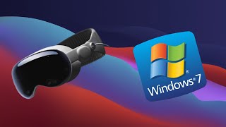 Windows 7 on a vision pro [upl. by Worthy]