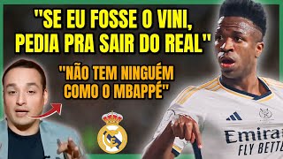 MEU DEUS IMPRENSA QUER QUE O VINÍCIUS JR SAIA DO REAL MADRID [upl. by Yllek]