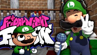 LUIGI PLAYS FRIDAY NIGHT FUNKIN  CONGRATS WEEGEEPIE TO 1 MILLION SUBSCRIBERS WEEGEEPIE FNF MOD [upl. by Emee]