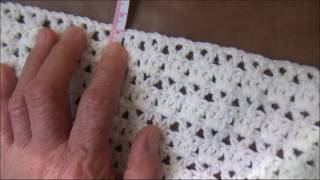 Colchita para bebé en crochet muy sencilla y rápida [upl. by Varick]