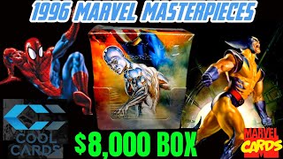 1996 Marvel Masterpieces BOXBREAK hosted by Marvel Bros amp Friends unboxing marvelcards boxbreak [upl. by Yllatan]