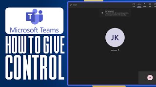 How To Give Control In Microsoft Teams 2024 Full Guide [upl. by Dey]