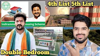 Double Bedroom🏠 4th List 5th List Hydra Problem  Indiramma Housing Scheme [upl. by Torrance]