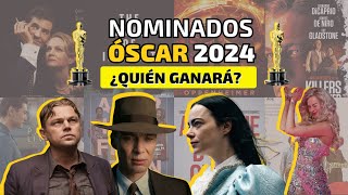 NOMINADOS a los ÓSCAR 2024  OPPENHEIMER principal candidato [upl. by Tenn]