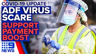 Coronavirus ADF COVID19 scare Sydney cluster Support payments  9 News Australia [upl. by Lucais]