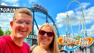 THORPE PARK Vlog May 2023 [upl. by Akilat173]