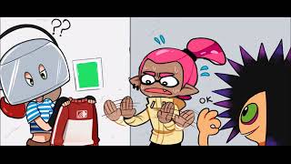 La Octarina Amistosa Tiene Suerte  Comic Splatoon  Fandub Latino [upl. by Simaj]