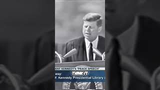 Defeatist Beliefs How Kennedy Inspired Hope for Peace [upl. by Kotick]