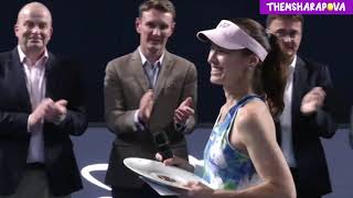 Martina Hingis vs Kirsten Flipkens Luxembourg 2024 Highlights [upl. by Kere]