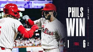 Cardinals vs Phillies Game Highlights 6124  MLB Highlights [upl. by Harak]