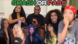 SMASH OR PASS WITH DD OSAMA amp NADIA WILL NADIA SMASH LENA DAVIS⁉️  REACTION [upl. by Blain720]