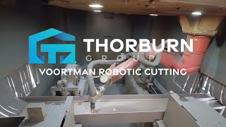 Voortman Robotic Cutting Machinery in Action  Thorburn Group [upl. by Sellma]