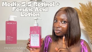 Medix 55 RetinolFerulic Acid Body Lotion Review Anti Sagging TreatmentWatch this before buying‼️ [upl. by Leanne8]