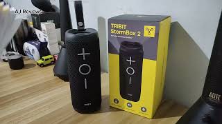 TRIBIT StormBox 2 Review English AJ Reviews Specs and Features in desc 👇 [upl. by Netsreik863]