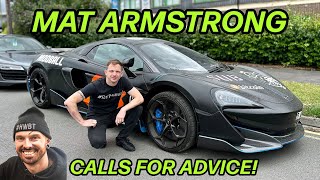 Mat Armstrong Calls Us For Advice  Workshop Update No24 [upl. by Anailuig]