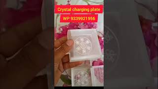 selenite crystal Stone charging platereiki lamafera spiritualhealing 💐💐 [upl. by Nerual]