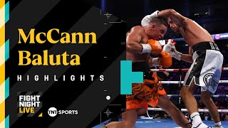 REMATCH 🥊  Dennis McCann vs Ionut Baluta  Fight Night Highlights JoyceChisora 🇬🇧 [upl. by Yluj]