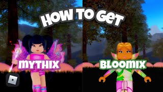 HOW TO GET BLOOMIX AND MYTHIX IN ANGELIX CLUB  ROBLOX [upl. by Ahserkal]