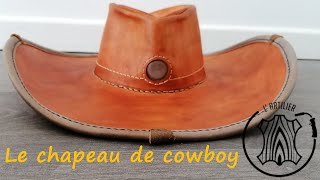 Inspi Comment faire un chapeau de cowboy en cuir DIY [upl. by Eilesor980]