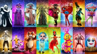 All WalkOuts  The Masked Singer Season 6 [upl. by Agate]