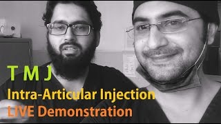 Intraarticular TMJ injection  Dr Abdul Wahab Dr Umer Hussain [upl. by Hannan]