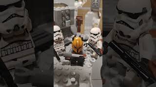 Lego star wars armorer vs stormtroopers legostarwars [upl. by Ecyar243]