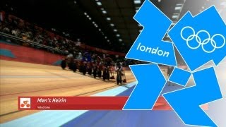 London 2012 Olympics  Keirin Track Cycling gameplay [upl. by Nahtnoj]