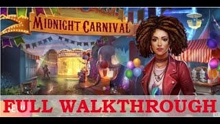 AE Mysteries Midnight Carnival FULL Walkthrough HaikuGames [upl. by Ytiak]