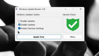 quick and easy guide to disable windows update [upl. by Aicatsana645]