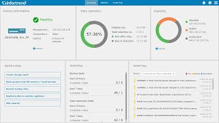 EonStor GS Backup Appliance Management Interface Overview [upl. by Devitt]