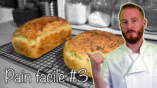 PAIN 😍 Sans PÉTRISSAGE Sans FAÇONNAGE 😱 FACILE et INRATABLE 🍞🥖 [upl. by Otokam]