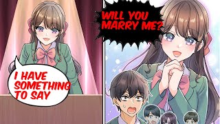 Manga Dub Beautiful Rich Girl Propose To Me At School After I Saved Her During Childhood RomCom [upl. by Annawd846]