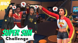 New Term New University Organisation🎓  Sims 4 Super Sim Challenge part 40 [upl. by Aicirtap]