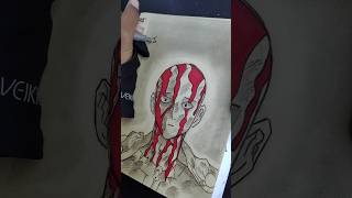 Drawing saitama 👊🏻 anime drawing art saitama onepiece [upl. by Netnerb]