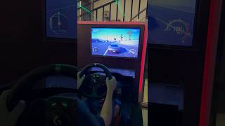 Enjoying The Logitech G923 Racing Steering Wheel in Power Play ESports Gaming Cafe simracing cars [upl. by Ardolino]