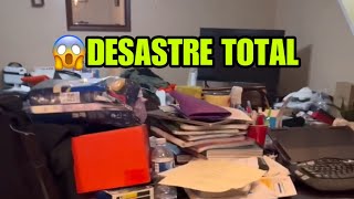 😱COMPLETO DESASTRE ANTES Y DESPUÉSSE LE HIZO CARO EL COSTO 💲 DE LA LIMPIEZA 😰 [upl. by Naashar]