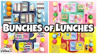 FUN and EASY Lunch Ideas and What They Ate 🍎 Making YOUR lunches [upl. by Ummersen]