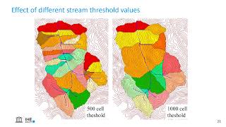 Stream and catchment delineation with GIS theory [upl. by Yerffoeg613]