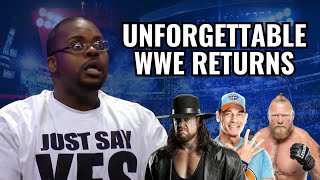 Unforgettable WWE Returns Comebacks amp Shocking Surprises [upl. by Geiss]