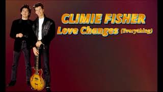 Climie Fisher  Love Changes Everything Orig Clean Instrumental BV Remastered [upl. by Karisa]