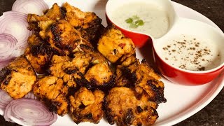 Chicken tikka boti recipechicken BBQCook time with Esha [upl. by Norehc]