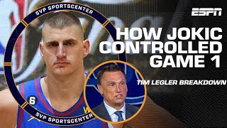 Tim Legler Touchscreen How Nikola Jokic used his passing to win Game 1 vs Heat  SC with SVP [upl. by Alpheus]