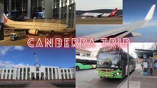 CANBERRA TRIP  Bus and Plane Spotting in Canberra [upl. by Nyrrek]