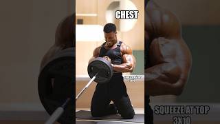 CRAZY Chest Workout 🔥 5 Excercises For a Bigger Chest  Lose Fat  Build Muscle👉🏾 Link in my bio [upl. by Sherrod]