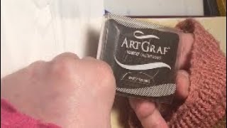 Discovering Artgraf sepia tailors chalk Watercolor [upl. by Somar]